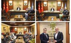 AK Parti Kahramanmaraş İl Başkanlığı, Andırınlılar Yardımlaşma ve Dayanışma Derneği’ni Ağırladı