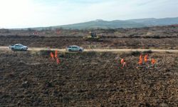 'Alev savaşçıları' fidan dikimi için sahada