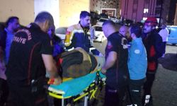 Asansör 6. Kattan Yere Çakıldı: 1 Yaralı