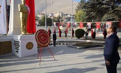 Elbistan’da 10 Kasım Atatürk’ü Anma Töreni Düzenlendi