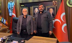 Göksun Ülkü Ocakları Başkanı Bal, MHP Afşin İlçe Teşkilatını Ziyaret Etti