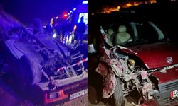 Hafif Ticari Araçla Otomobil Çarpıştı: 4 Yaralı