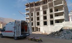 İnşaatta İş Kazası: İşçi Dengesini Kaybederek Düştü