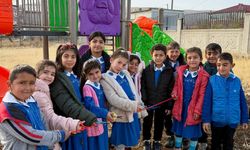 Koçovası’nda İlk Oyun Parkının Açılışını Minik Öğrenciler Yaptı
