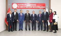 Prof. Dr. Sami Güçlü’den İl Müdürü Erhan Baydur’a Ziyaret