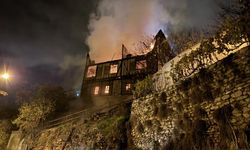 Safranbolu'da tarihi konak küle döndü