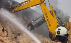 Çiftlik Samanlığında Yangın Paniği