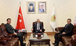 Vali Ünlüer, VakıfBank ve Kültür Varlıkları Heyetlerini Makamında Ağırladı