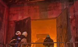 Çimento Fabrikasında Trafo Yangını