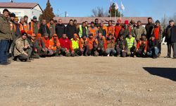 Afşin’de Yaban Domuzu Sürek Avı Gerçekleştirildi