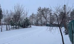 Afşin’e Yılın İlk Karı, Yılın Son Gününde Düştü