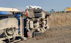 Adana'da devrilen tankerdeki 2 kişi yaralandı
