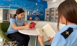 Aksu Uçak Lisesi'nde kütüphane, etüt ve müzik sınıfı açıldı