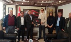 Bozyazı Kaymakamı Topsakaloğlu, MHP İlçe Başkanı Kara'yı kabul etti