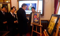 Burdur'da Mehmet Akif Ersoy temalı resim sergisi açıldı
