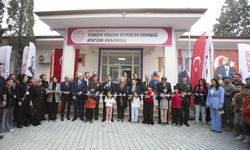 Depremlerden etkilenen Hatay'da yaptırılan anaokulu törenle açıldı