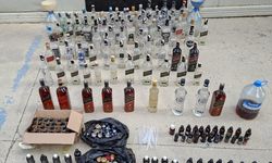 Hatay'da sahte içki operasyonunda 5 şüpheli yakalandı