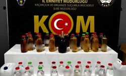 Isparta'da 44 litre sahte ve kaçak içi ele geçirildi
