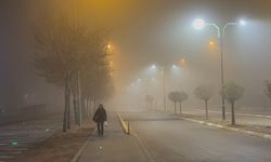 Isparta'da sis etkili oldu