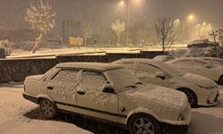 Kahramanmaraş'ta kar yağışı etkili oluyor