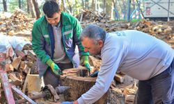 Kumluca'da ihtiyaç sahiplerine yakacak desteği