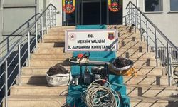 Mersin'de trafolardan bakır kablo çaldığı öne sürülen 2 şüpheli tutuklandı