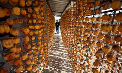 Osmaniyeli çift, Trabzon hurması kurusunu Türkiye'nin çok sayıda iline gönderiyor