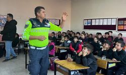 Pozantı'da öğrencilere trafik eğitimi verildi