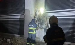 Antakya’da elektrik panosu yandı