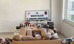 Silifke ve Bozyazı’da kaçak makaron dperasyonu: 2 gözaltı