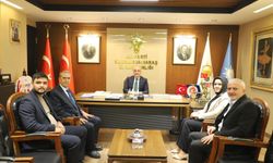 AK Parti Ekinözü İlçe Teşkilatından İl Başkanlığına Ziyaret