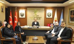 AK Parti Kahramanmaraş İl Başkanlığına Ziyaretler Devam Ediyor