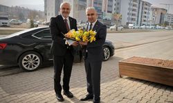 Andırın Belediye Başkanı Gökşen, Elbistan Belediye Başkanı Gürbüz’ü Ziyaret Etti