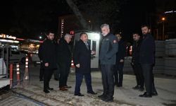 Başkan Görgel, Şehir Merkezindeki Alt ve Üstyapı Çalışmalarını Yerinde İnceledi