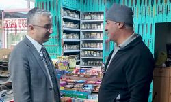 Başkan Gürbüz’den Güneşli Konteyner Çarşısı Esnafına Ziyaret