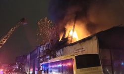 Bursa'da İş Yeri Yangını