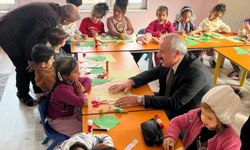 Elbistan Anaokulu’nda Ziyaret: Müdür Gezer Öğrencilerle Bir Araya Geldi