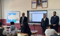 İlçe Milli Eğitim Müdürlüğünden Okul Ziyareti