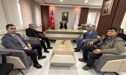 İlçe Milli Eğitim Müdürüne Hayırlı Olsun Ziyaretleri Devam Ediyor