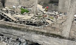 Kahramanmaraş'ta Metruk Ev Çöktü