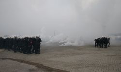 Kahramanmaraş'ta Polislerce İzinsiz Gösteriye Müdahale Tatbikatı Yapıldı