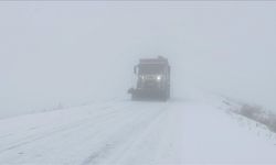 Kars-Göle Kara Yolunda Kar ve Sis Ulaşımı Olumsuz Etkiliyor