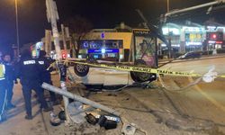 Ankara'da otomobil motosikletle çarpıştı: 4 yaralı