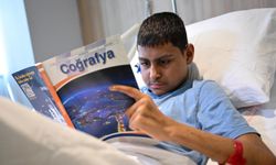 Lösemili öğrenciden hastane odasında LGS zaferi