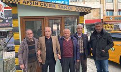 MHP Afşin İlçe Teşkilatından Taksici Esnafına Ziyaret