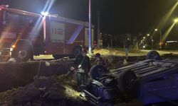 Takla Atan Araçta 4 Kişi Yaralandı