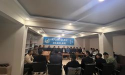 Ülkü Ocakları Afşin İlçe Başkanlığında İstişare Toplantısı Gerçekleştirildi