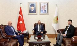 Vali Ünlüer, Makamında Çeşitli Kurum Temsilcilerini ve İş İnsanlarını Ağırladı