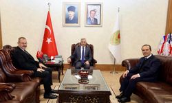 Vali Ünlüer, SANKO Holding Yönetimini Ağırladı