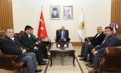 Vali Ünlüer’e Makam Ziyaretleri Devam Ediyor